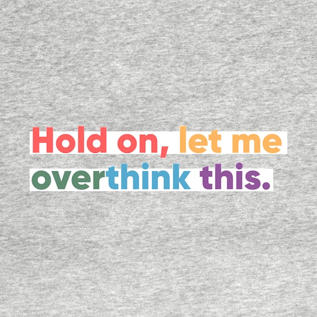 Hold on, let me overthink this mini by MouadbStore